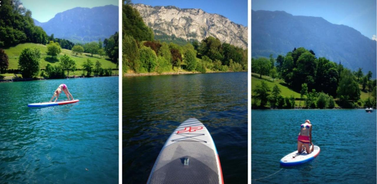 Fewo Atterseeperle - 80M2 Mit See- Und Gebirgsblick Steinbach am Attersee Esterno foto