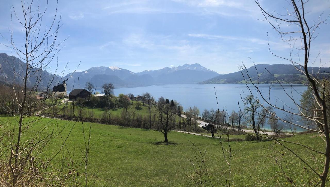 Fewo Atterseeperle - 80M2 Mit See- Und Gebirgsblick Steinbach am Attersee Esterno foto